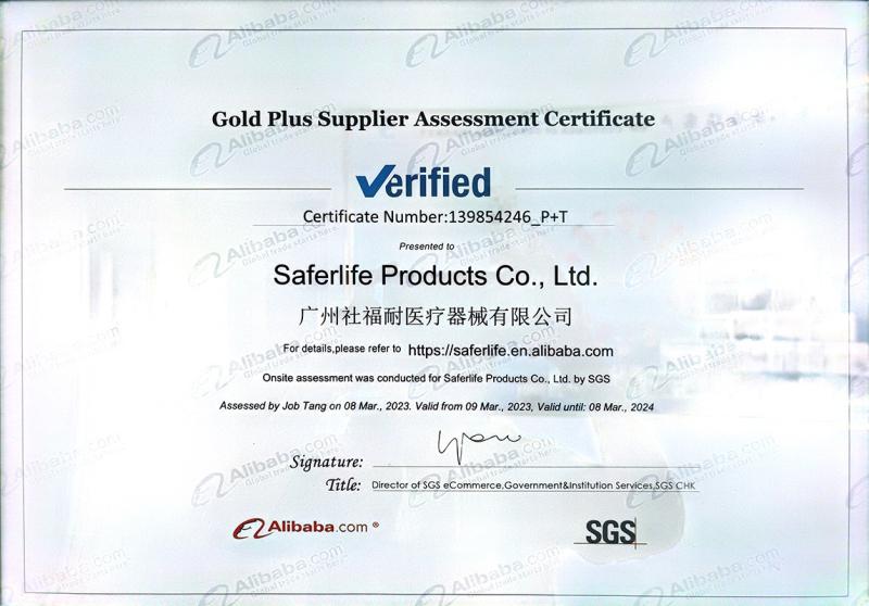 SGS - Saferlife Products Co., Ltd.