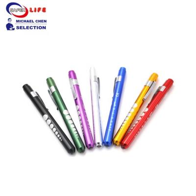 China Gele Medische Medische uitrustingen 13.4cm van Pen Torch Light Nurse Diagnostic Penlight Homecare Te koop