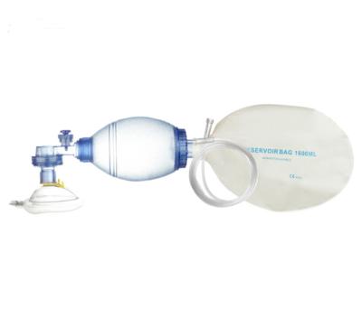 China Resuscitation equipment Oxygen Breathing Bag Manual Resuscitator Adult for sale