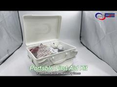 wall mounted portable first aid kit abs material