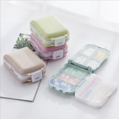 China Greenwell Popular Portable Pill Organizer Small Pill Box Supplement Case for sale