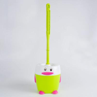 China Viable Hot Selling Animal Kids Student School Restroom Toilet Reading Brush Toilet Brush for sale