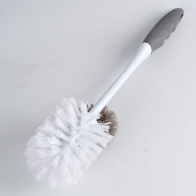 China Greenwell Sustainable Bathroom Long Handle Toilet Brush Plastic Bathroom Toilet Bowl Scrub for sale