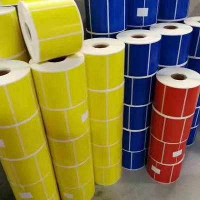 China Waterproof Full Color Thermal Adhesive Label Roll for sale