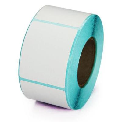 China Waterproof direct thermal label 58mm x 40mm, 1000pcs/roll for sale