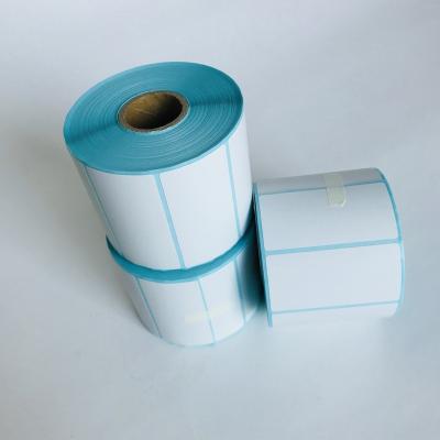 China Waterproof direct label 60mm x 30mm thermal paper for sale