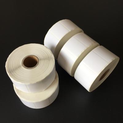 China Waterproof direct thermal label, 35mm x 25mm, 1000 pcs/roll for sale