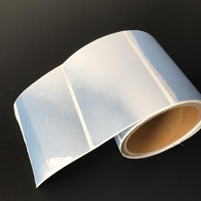 China Waterproof High Glossy Silver Poly Inkjet Label Roll for primere lx400, lx500, lx900 printer, 3