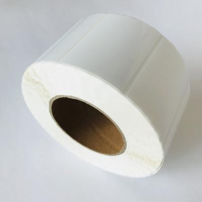 China Poly White Matte Inkjet Label Roll Waterproof For TM-3500 C7500 Color Label Printer for sale