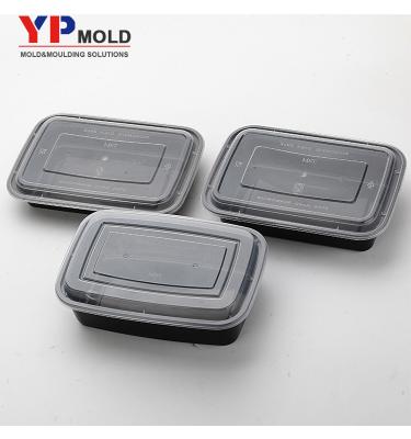 China Plastic Plastic Lunch Box Plastic Injection Mold for sale