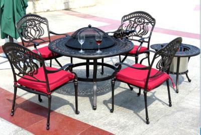 China garden furniture cast aluminum set-9809 for sale