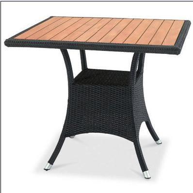 China Outdoor furniture teak top dinning table--16081 for sale