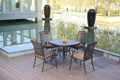 China outdoor garden furniture cast aluminum set-16101 for sale