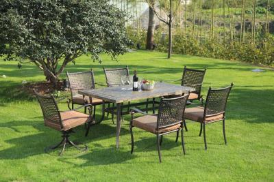 China outdoor garden furniture cast aluminum set-16102 for sale