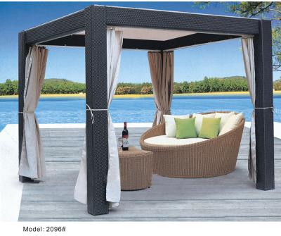 China garden furniture wicker gazebo/canopy-2096 for sale