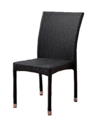 China Hotel Resin Pe Garden Chairs rattan wicker Garden Chairs For Outdoor plastic aluminum stackable lawn chair---YS5616 for sale