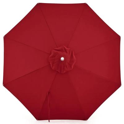 China Outdoor hotel beach umbrella canvas replacement garden patio parasol resort swimming pool umbrella canvas---2091CR en venta