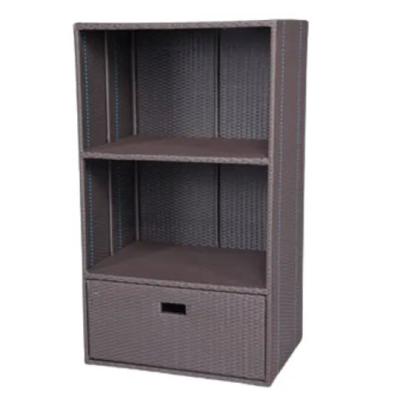 China Beach furniture plastic rattan wicker waterproof hotel pool shower bath towel storage cabinets carts---8253 for sale