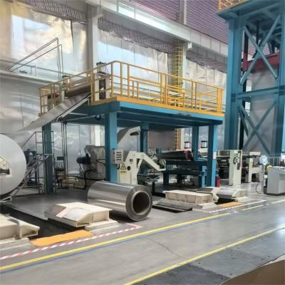 China Electric Heating Color Coating Line for Metal Steel 600-1800mm Substrate Width for sale