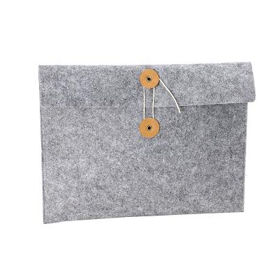 China Customized Eco-friendly Envelope Style A4 File Folder Bag Wholesales High Quality Felt Friendly Felt Fabric Document File Bag E-Co Folder for sale