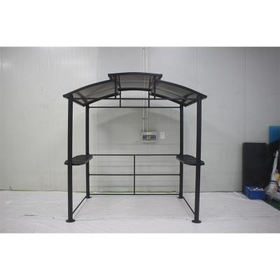 China Folding BBQ Grill Pavilion Tent for Outdoor Shelter Canopy 2.36*1.52*2.36M Barbecue for sale