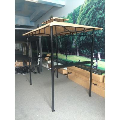 China Polyester Sail Material 2.5*1.3*2.5M Patio Shelter Canopy Tent for BBQ Grill Gazebo for sale