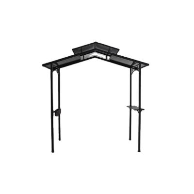 China Hard Top BBQ PC Board Grill Gazebo Metal Frame for Outdoor Garden Park Patio Barbecue for sale