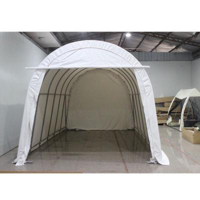 China Portable Winter Car Parking Canopy with Powder Coated Frame and Customizable Design for sale