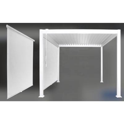 China Aluminium Waterproof 3x3m Modern Outdoor Pergola for Garden Windproof and Waterproof for sale