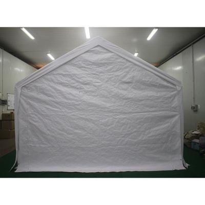 China Carport Garage Canopy Shelter Tent met zijwanden gegalvaniseerde palen voor voertuigopslag Te koop