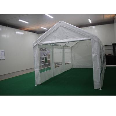 China Carport exterior 3X6M cobertizo de jardín con puertas y ventanas madera tratada a presión natural en venta