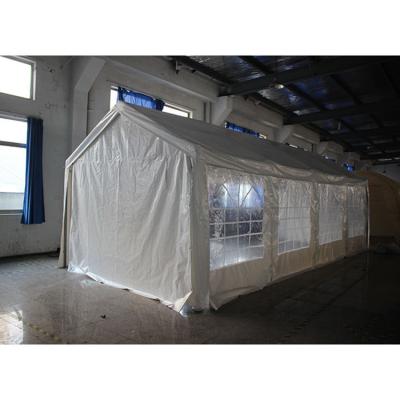 China Metallrahmen Oberfläche Grün Außenwasserdicht 11 * 25M Carport für kommerzielle Veranstaltung Party Show zu verkaufen