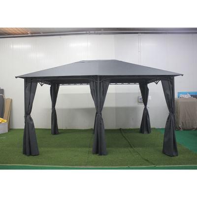 China PA Coated Frame Courtyard Replacement Gazebo Canopy Sunshade Polyester Pavilion Dome for sale