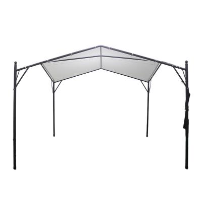 China Easy Assembled Garden Pergola Metal Leisure Eco-Friendly Outdoor Gazebo 3.5*3.5*2.7m for sale