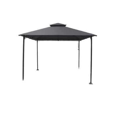 China Easy Assembly Round Outdoor Patio Canopy Party Gazebo with Steel Frame 3x3x2.75M for sale