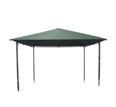 China Buiten Gazebo Canopy Shelter 3X3X2.6M met gemakkelijk te monteren metalen frame en zijwanden Te koop