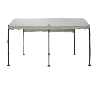 China PVC 3x4x2.75M Gekrompen ijzer Buiten Gazebos Bogen Arbours Pergolas Brug Voor tuin Te koop