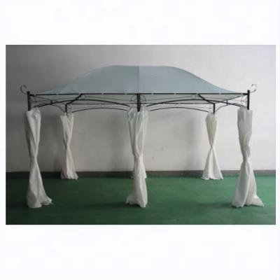 China Metal and Hemlock Spruce Garden Canopy Pergola Tent Screen with Rust-Resistant Frame for sale