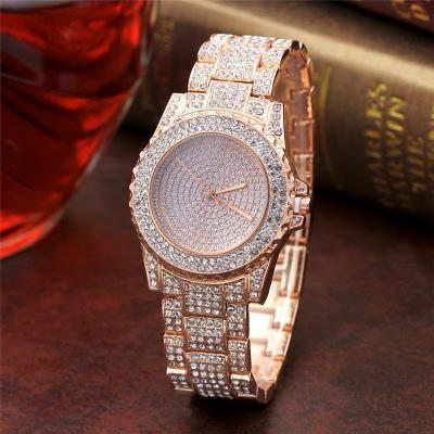 China Fashion Women Watch with Diamond Watch Men Top Luxury Brand Man Casual Women's Crystal Watches Relogio Feminino for sale