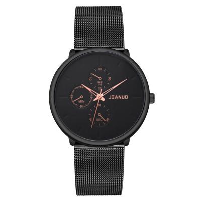 China Vogue Three Eyes Mesh Strap Business Quartz Watch For Teenager CHARM, Fashion, Business for sale