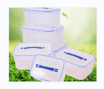 China Sustainable High Quality Takeout Microwave Bento Food Storage Disposable Plastic Lunch Box for sale