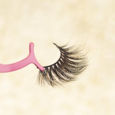 China High quality Halloween natural soft eyelash colored false eyelashes mink color eyelash seller to make your own brand packade box for sale