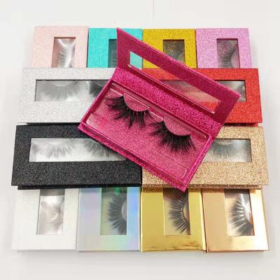 China Natural 3D Soft Eyelash Layered Real Look Mink 3D Eye Lashes 3D Fluffy Tapered Mink Eyelash Vendor for sale