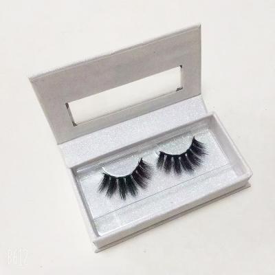 China Eyelash wholesale 3d natural soft fluffy mink lashes seller 100% mink eyelash private label 25mm mink eyelashes for sale