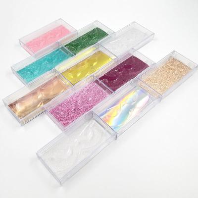 China Mink Eyelash Vendor Eyelash Packaging Clear Custom Wholesale Handmade Box Fluffy Mink Eyelash Acrylic Box for sale