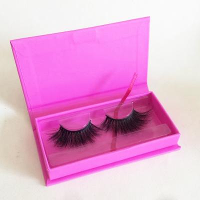 China Handmade Custom Eyelash Packaging Box Vendor Private Label Lashes Packaging Box For Full Strip Lashes for sale