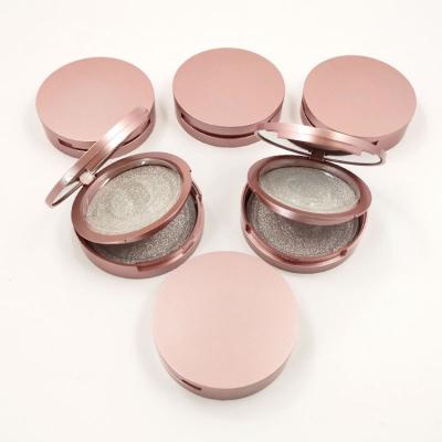 China Factory Handmade Customize 2 Pair Rose Gold Eyelash Box Private Label Eyelash Packaging Box With Mirror for sale