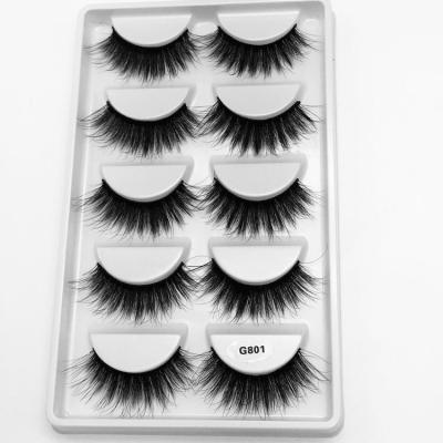 China Custom False Mink Eyelashes 4d Eyelash Packaging Box 25mm Natural Soft Mink Lashes Private Label Wholesale False Mink Eyelashes for sale