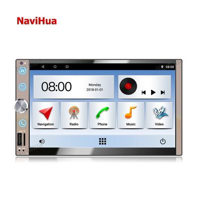 China Navihua Wholesale Touch Screen Amplifier DVD Player Android Amplifier Car Stereo Multimedia System For Universal Car Radio MP5 GPS Navigation for sale