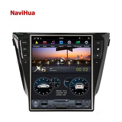 China NAVIHUA 12.1Inch Screen 4+64GB Tesla Android Car Radio Handsfree Multimedia Player Vertical GPS Navigation For Nissan X-Trail Qashqai 2014 for sale